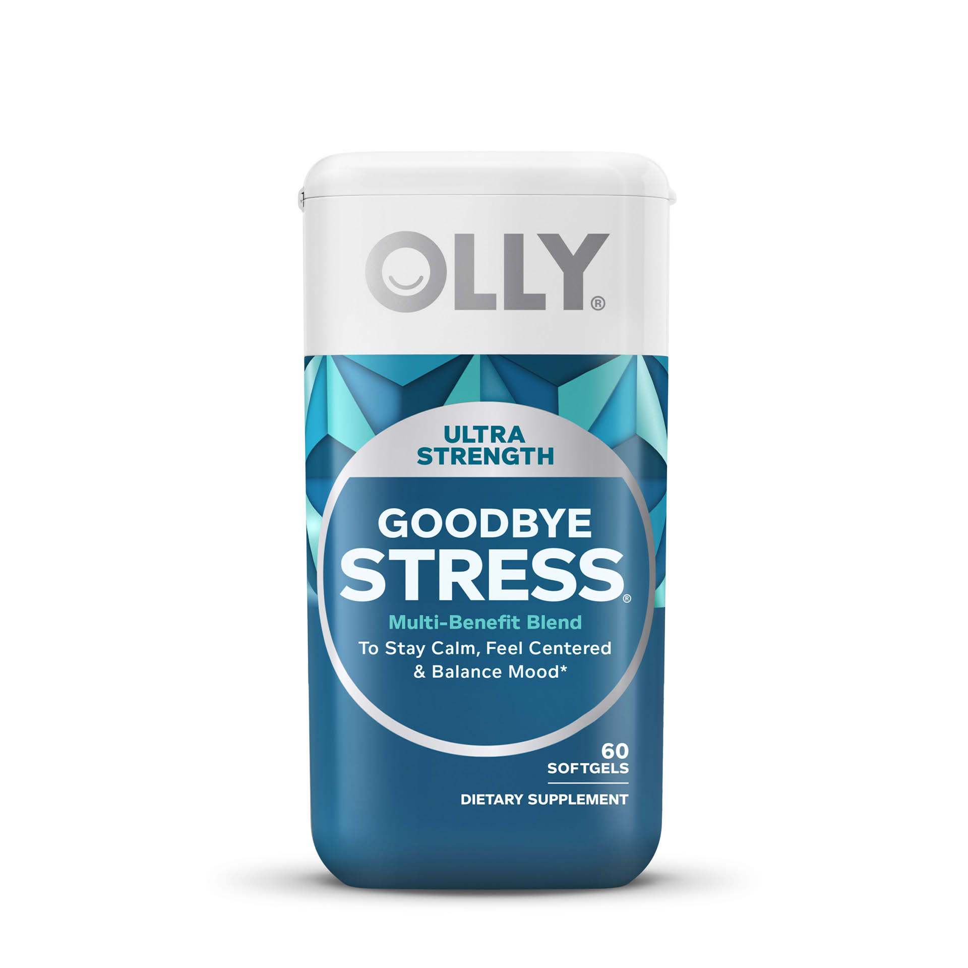 Ultra Strength Goodbye Stress Softgels Zoomed